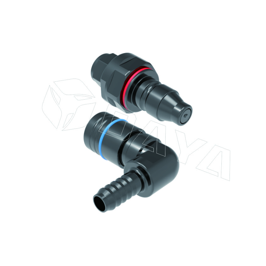 宝塔型90°快速接头